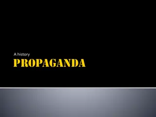 The Evolution of Propaganda: From the 1600s to Hitler's Regime