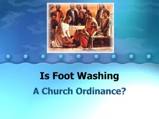 The Lesson of Humility and Service in Jesus Washing the Disciples' Feet