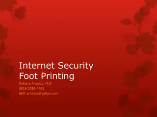 Understanding Internet Footprinting for Enhanced Security