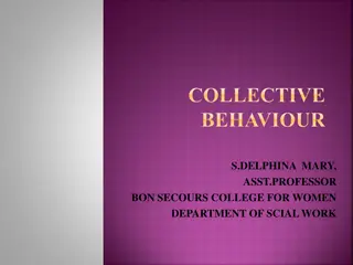 Collective Behavior in Social Work