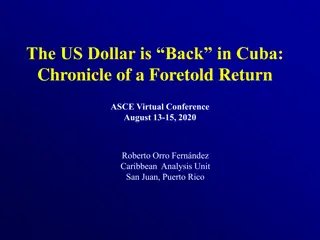 The Resurgence of the US Dollar in Cuba: Implications and Challenges