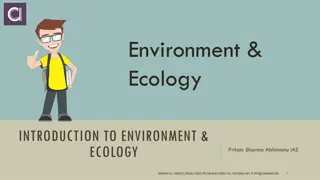 Introduction to Ecology and Environment Studies