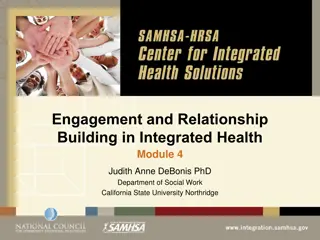 Engagement and Relationship Building in Integrated Health Module 4