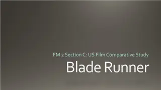 Comparative Study of Noir Elements in Blade Runner and Classic Films