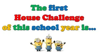 Design Your School House Mascot Challenge