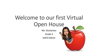 Virtual Open House Details for Grade 4 at Kahlil Gibran School