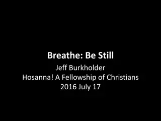 Exploring the Theme of 'Breathe' in Christian Fellowship