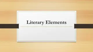 Understanding Literary Elements: Characters, Conflict, and Motif