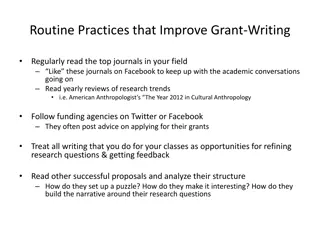 Best Practices for Grant Writing Success