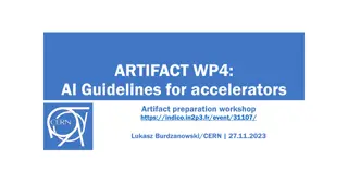 AI Guidelines for Accelerators: Workshop Summary