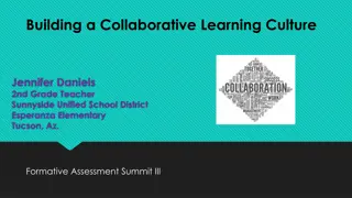 Building a Collaborative Learning Culture in Education