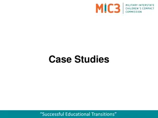 Successful Educational Transitions: Case Studies and Outcomes