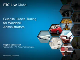 Guerilla Oracle Tuning for Windchill Administrators