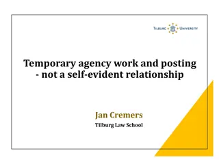 Understanding the Relationship Between Temporary Agency Work and Posting