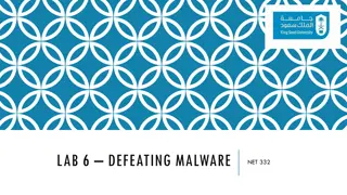 Malware: Types, Symptoms, and Countermeasures