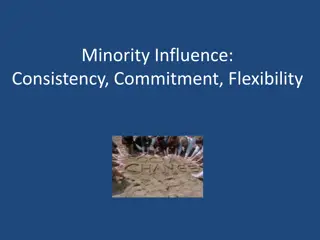 Minority Influence: Consistency, Commitment, and Flexibility