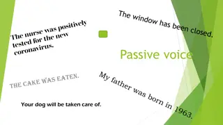 Mastering Passive Voice in English: Structure, Practice, and Examples