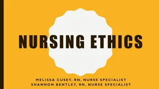 Nursing Ethics and Practice Guidelines Overview