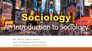 Sociology: Definition, Characteristics, and Importance