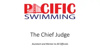 Guide to Becoming a Chief Judge in Swimming Meets