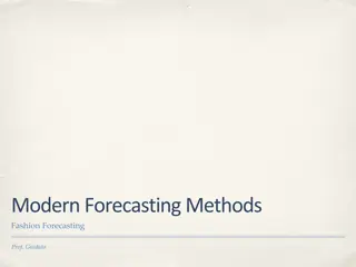 Exploring Modern Forecasting Methods in Fashion and Megatrends