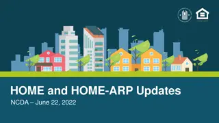 HOME-ARP Updates and Policy Guidance Summary