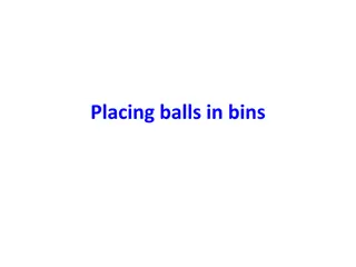 Counting Ways to Place Balls in Bins