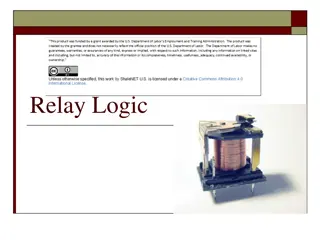 Relay Logic and Circuits