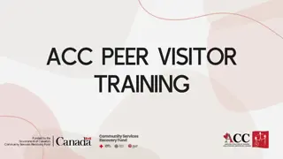 Peer Support and Visitor Training Workshop