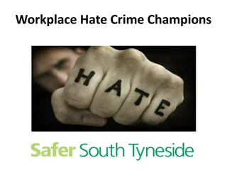 Championing Workplace Hate Crime Awareness in South Tyneside