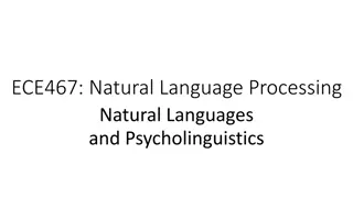 Language Development and Universality Explained Through Natural Language Processing