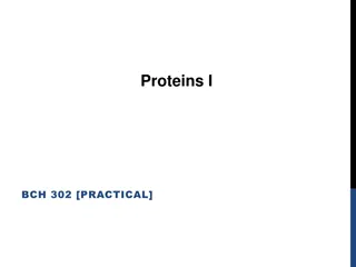 Qualitative Chemical Reactions of Amino Acid Protein Functional Groups