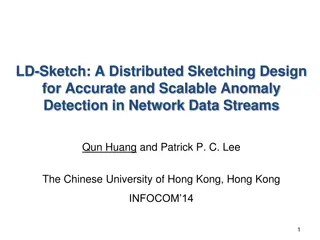 LD-Sketch: Distributed Sketching Design for Anomaly Detection in Network Data Streams