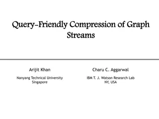 Challenges in Querying Graph Streams for Friendly Compression