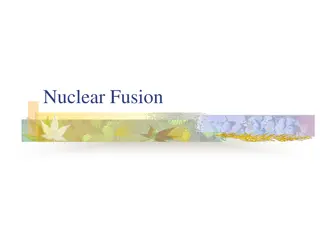 Nuclear Fusion and Stellar Evolution