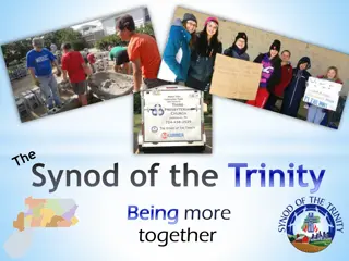 Supporting Vital Congregations: The Synod of the Trinity's Mission