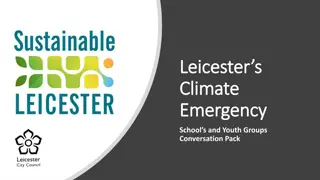 Addressing the Climate Emergency in Leicester: Proposals and Actions