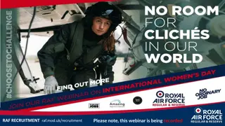 RAF Recruitment Webinar Highlights - Empowering Women in Careers