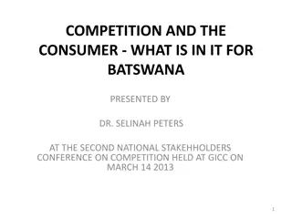 Competition and Consumer Rights in Botswana