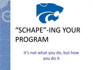 Transforming Your Program with the SCHAPE Method