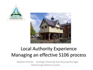 Effective S106 Process Management in Local Authority: Insights from Stephen Pointer, Harborough District Council