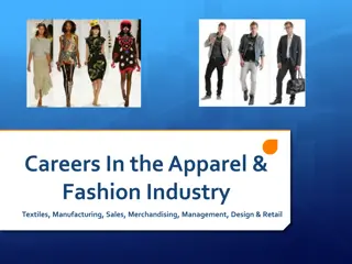 Careers in the Apparel & Fashion Industry