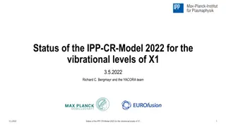 Status of IPP-CR Model 2022 for Vibrational Levels of X1