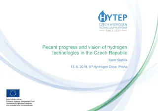 Recent Progress and Vision of Hydrogen Technologies in the Czech Republic