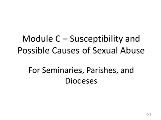 Understanding Susceptibility and Causes of Sexual Abuse in Catholic Institutions