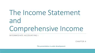 Income Statements and Their Types