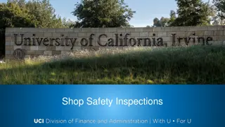 Shop Safety Inspections Program Overview