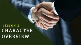 The Factors Influencing Character Development