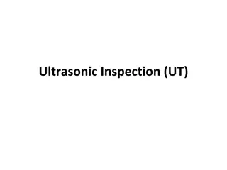 Ultrasonic Inspection (UT) in NDT