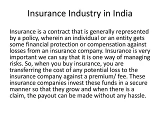 Overview of Insurance Industry in India